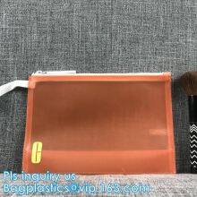 Matte Frosted Slider Zipper Bag Packing Storage Pouches Resealable Clothing / Cosmetics / Travel Suits / Promotional pa thumbnail-4