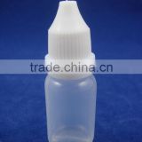 LDPE tamper proof 10ml pe plastic eye drop bottle