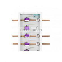 HG-IG Medical Gas Red Copper Medical Gas Zone Valve Box For Gas Controlling in Hospital
