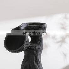 Nordic Home Decor Arch Handmade Modern Tabletop Vase Art Ceramic Vase thumbnail-3