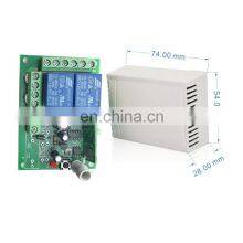 Remote Control Switch for Access Control 12v 1 ch 10a Relay Receiver Transmitter Learning Light Lamp Wireless Switch 315433mhz thumbnail-2
