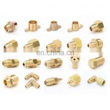 Brass Refrigerant Hvac Mini Split Adapter 1/4