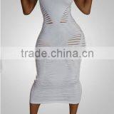 Sexy Fashion Dress Woman Casual Dress Slim Waist Evening Dress thumbnail-1