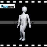 Hot Sell Full Body Fiberglass Kids Mannequin Abstract Mannequin With Sculptured Hair thumbnail-6