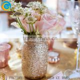 antique brass hand made gold silver glitted jar vase gardon pots wedding centerpiece                        
                                                Quality Choice