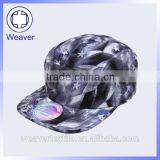 Fashion 100 Nylon Plain Five Panel Cap / Custom Headwear Whloesale / Design 5 Panel Caps thumbnail-3
