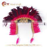 2016 New factory custom indian headdress feathers for carnival costumes