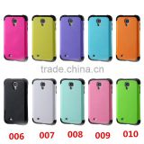 2015 China Factory Newest Colorful Tough Slim Armor Case Shockproof for Samsung Galaxy S4 i9500 case Cover back case