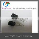 Hot Sale Electronic Components (hot Sale)ECAP-0812 220UF 50V 8X12 thumbnail-1