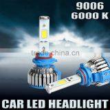 factory price ~!!2016 hot sale high quality 3000LM 30W led car head lights h1 h3 h4 h7 h8 h9 h11 led car headlamp 6000k bulbs