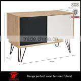 Modern Room Furniture Wooden Coffee Table With Hairpin Legs thumbnail-1