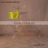 Beautiful Bicycle Shape Acrylic Wedding Cake Stand Cake Decoration Wedding Decoration Wholesale Cake Decorating SuppliesCAKE-018