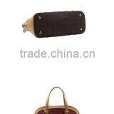 2015 Latest Lady Leisure Shell PVC Handle Bag With Letter and Cam Rivet thumbnail-4