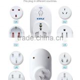 Instal your intelligent life by "Cloud" APP smartphone ISO/Android remote control home-electronics wifi smart power socket