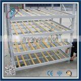 Gravity Storage Push Back Palleting Rack