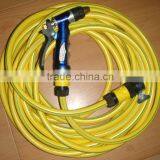High Pressure Korea Yellow PVC Spray Hose Different Type