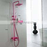 Bathroom Faucets Unique Hotel Style Pink Bathroom Shower Set 62801 thumbnail-2