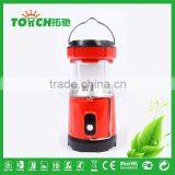 ABS Plastic LED Camping Lights for AA Battery Professional Portable Lighting Solar Rechargeable LED Camp Lamp With Charger thumbnail-2