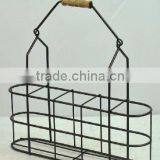 120311BR 5 Bottles Metal Wine Holder