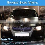 CARLIKE Waterproof Black Snake Skin Self Adhesive Sticker thumbnail-4