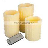 hot selling remote control smart living flameless led candles