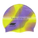 Eco-friendly Rainbow Silicone Swimming Caps for Long Hairs thumbnail-2