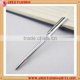 Top Grade Business Custom Hotel Copper Pen Holder Chromium Plated Advertising Pen thumbnail-1