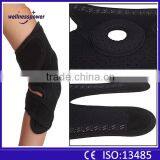 2016 Factory Black Neoprene Rubber Adjustable Elbow Support Tennis Arthritis Sleeve Brace Sports thumbnail-2