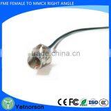 FME Male Plug to MMCX Male RA RF Jumper Pigtail Cable RG174 Adapter 20CM thumbnail-3