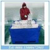 1000L Capacity Rotational Molded Plastic Fish Box With Insulation Material Ice Fish Box thumbnail-4