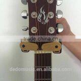 Locking Type Short Guitar Wall Hanger Pothook Made of Metal/Wood thumbnail-3