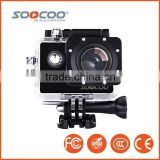 New Arrival SOOCOO C30 NTK 96660 Built-in Gyro Anti Shake 128G Max Wifi 4K Ultra HD sports camera With Red Light Compensation