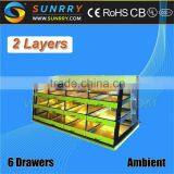 Refrigerated Display Case Of Cakes/Cold Cake Display/Cake Showcase (SY-CSA263A SUNRRY)