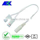 24V Gx53 Aluminum Ceiling Light Fixture GX53 Lampholder Connectors With DC Jack Female 2 Pin 2.1*5.5mm Terminal Connectors thumbnail-4