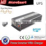 mini UPS 2000W solar power inverter with built-in charge controller