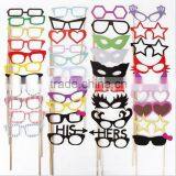 Wooden A Stick Photo Booth Props Wedding Party Birthday Fun thumbnail-1