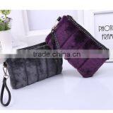 wholesale faux fur cute fake fur bag for girls