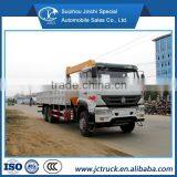 SINO HOWO 6X4 10T Folding Arm Lift Truck/straight Arm Telescopic Truck Crane/truck With Crane thumbnail-1