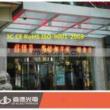 Foxgolden Hot Sale P10 Singal Yellow Color Semi Out Door Led Display