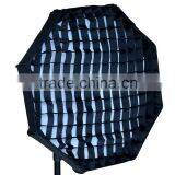 2015 new CONONMK bestselling 55CM octagon umbrella multifunctional softbox with honeycomb grid for speedlite