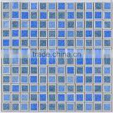 New Design Ice Crack Mix Color Ceramic Mosaic Tile