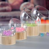 handblown glass bowls /glass candy bowl