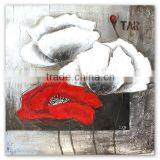 Wall Decoration Products of Handmade Modern Flower Oil Painting thumbnail-1