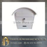 High Precision Customized Circular Roof Powder Coating Mailbox Sheet Metal Fabrication