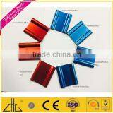 Wow!!! Red ,orange Anodized Aluminium Profile Cnc , Anodise Aluminium Tube Hole Punch OEM , Anodizing Color Extrusion Aluminium thumbnail-1