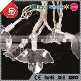 TZFEITIAN Walmart SEDEX Audit Outdoor Decor Green Color Maple Leaf String Light thumbnail-6