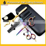 5.5 inch HUNTERrapoo Scissors Set for Hairdressing salon barber shears set for haircut