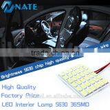 New Products 5630 36SMD Car Led Interior Light Festoon Dome Lights Led Plate Light