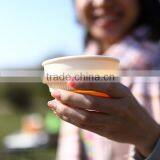 Office BPA Free Folding Design Durable Food Grade Silicone Tumbler thumbnail-5
