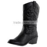 Fashion New Cowgirl Women Western Leather Boots thumbnail-3